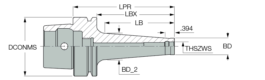 HSK E40 ODP10X103